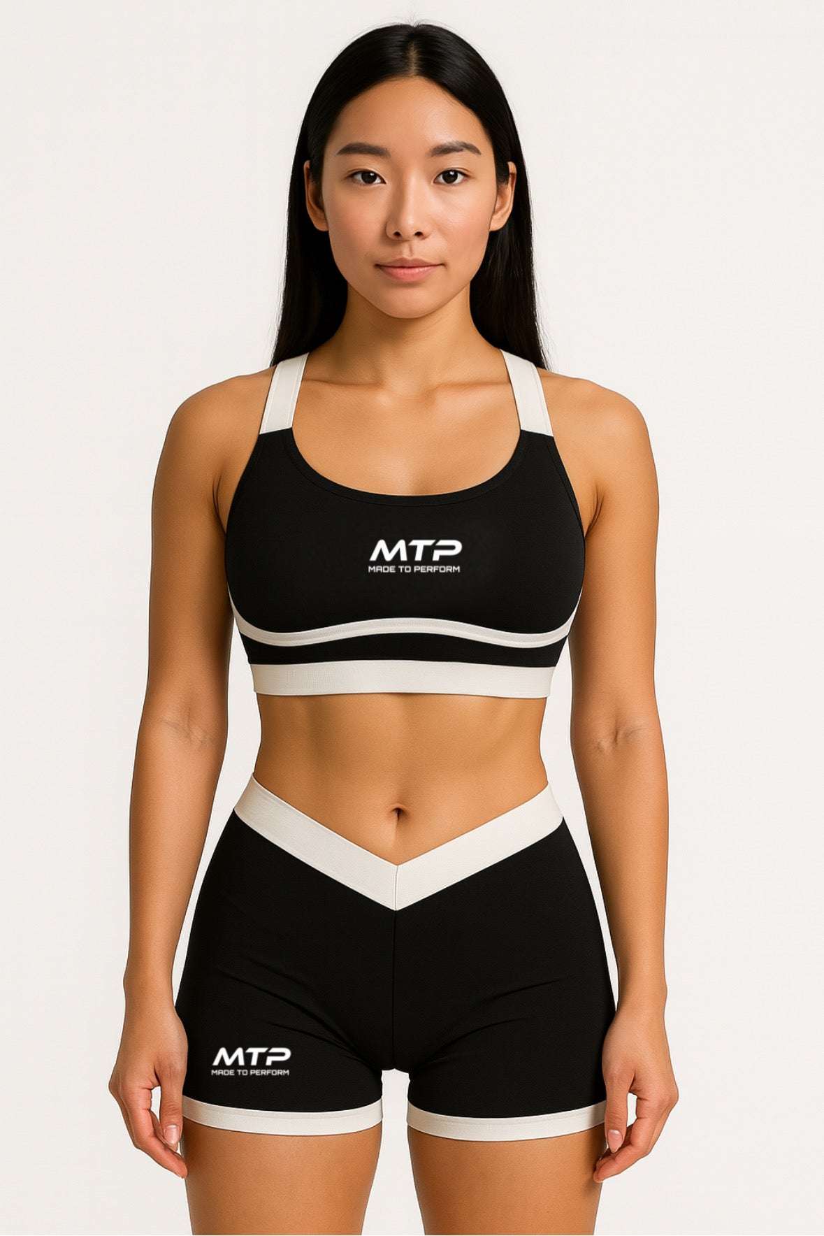 V-Flex Contour Shorts - Onyx/White